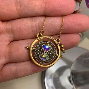 Alex and Ani time turner necklace